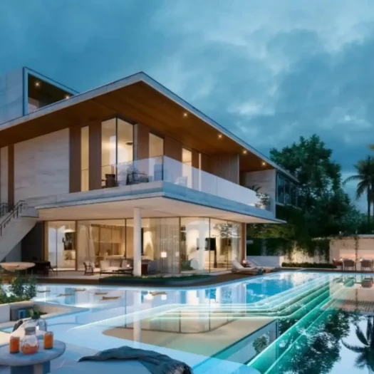 Villa with panoramic view